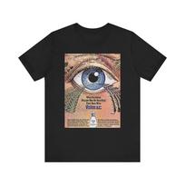 Visine Retro Ad Art Graphic Print Crewneck Unisex Jersey Short Sleeve Tee Shirt 3XL