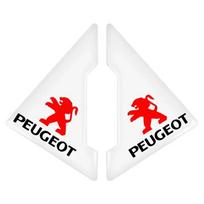 2 vnt. Automobilio skaidri apsauginė danga Durų kampo danga Antirūšiavimo lipdukas Peugeot 206 307 308 3008 207 208 407 508 2008