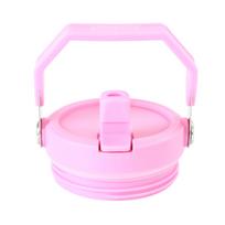 30/20oz Ice Cup Cover for Stanley Reusable Spill-proof Cup Lid with Straw Handle High-quality Cup Cover Accessories for Stanley rožinė