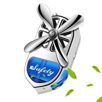 Automobilio oro gaiviklio ventiliatoriaus spaustukas, automatinis ventiliacijos aromaterapinis difuzorius, vėjo malūno dizainas, automobilio difuzoriaus ventiliacijos spaustukas, ilgaamžis daugeliui automobilių mėlyna