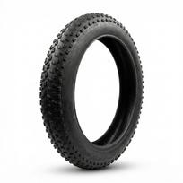 2 Pcs 20×4  Wide Fat Bike Tires for Electric Bicycles, All-Terrain Directional Tread, Replacement E-Bike Tires