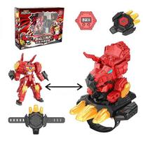Naujas Mini Force 8 Dinoid Warrior Transformuojantis Robotas Žaislai Veiksmo Figūrėlės Mini Force X Tyrannosaurus Rex Karo Vadovas Transformuojantis Žaislas No Color Box
