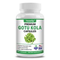 Gotu Kola Leaf Centella Asiatica 1300 Mg Supplements Organic Bacopa Monnieri 120 Capsules 120 Capsules