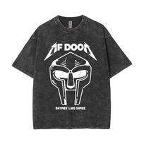 Washed Vintage Rapper Mf Doom Madvillainy The Ultimate Villain Tshirts Unisex Hip Hop Oversized Tshirt Casual  Cotton T Shirts M