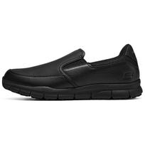 Skechers Darbiniai Patogūs Universalūs Žemi Laisvalaikio Batai Vyriški Kedai Juodi 77157W-BLK 39.5