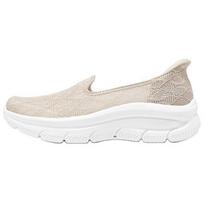 Skechers Modern DLux Patogūs universalūs žemi kasdieniai batai Moteriški sportbačiai Smėlio spalvos 159287-NAT 37.5 white