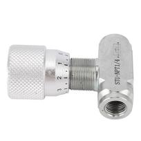 Hidraulinis srauto reguliavimo vožtuvas 1 4 colio 5800PSI Legiruotojo plieno droselinis atbulinis vožtuvas hidraulinei alyvai, dujoms