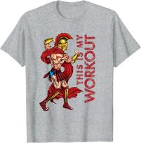 This Is My Workout  Spartan Bodybuilding Gym Muscle Training TShirt 100 Cotton ONeck Summer Short Sleeve Casual Unisexs Tshirt S