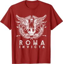Roma Invicta RoUnisex Empire SPOR Ancient Rome Unisex TShirt Short Sleeve Casual 100 Cotton ONeck Summer Shirt S