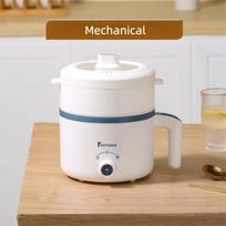 1.7L Mini Electric Rice Cooker Double Layer 220V Multi Cooker Non-Stick Smart Mechanical MultiCooker Steamed Rice Pot For Home Mechanical