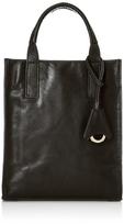 Tote Bag Mini Tote Bag Black One Size [Aniari] 28-02002 juoda