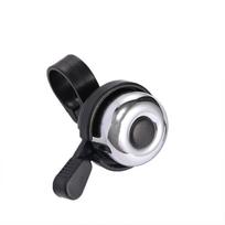 Hot Selling Safety Cycling Black Silver Bicycle Accessories Bike Horn Alarm Ring Bike Sound Handlebar Ring Copper Bicycle Bell sidabras