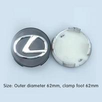 4pcs 62mm Car Tyre Wheel Center Hub Cap Badge For Lexus GX470 CT200H IS300H IS200 IS250 RX350 RX GX460 NX200 GS430 GS ES RX300