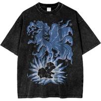 Vintage Number Ix Clothing Lol Pokemon Fashion Vuanineta Harajuku Summer Anime T-Shirt High Quality Lpa M