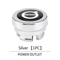 For Volvo Car Cigarette Lighter Cover Button Protector Case Dust Cap For Volvo XC60 XC90 V40 V60 S60 V50 V90 S80 C40 XC40 V70 XC