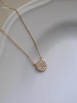 One Glance, Ten Thousand Years 18K Gold-Plated Starry Sky Clavicle Sterling Silver Necklace 925 Silver platina