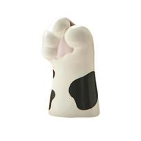 Cute Cat Paw Vase, Cartoon Paw Shaped Resin Flower Arrangement Vase, Desktop Decorative Plant Holder for Living Room, Bedroom, Bookshelf B
