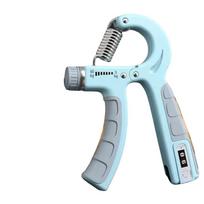 Adjustable Resistance Grip Strength Trainer Adjustable Hand Grip With Counter Forearm Strengthener Strength Building mėlyna