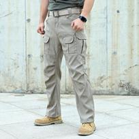 Naujos IX4 Eagle Eye Tactical Pants Male Consul Cargo Pants City Edition and Outdoor Multi Bag Pants Patvarus aptarnavimas M chaki