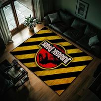 Movie J-Jurassic Park LOGO Small Carpet Bedside Kitchen Bath Living Home House Bedroom Floor Mat Doormat Rug Decoration INS 40x60cm