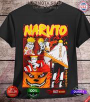 Naruto Marškinėliai Shippuden Itachi Kakashi Madara Anime Unisex Marškinėliai Visų Dydžių 2XL