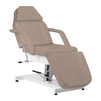 Kosmetologinis gultas Sillon V2 210 hidraulinis rudos spalvos