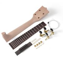 Ukulele Fretboard Replacement Luthier Tool Parts Ukulele Neck Fretboard Accessories Ukulele Fingerboard Neck Board Set 26 inches