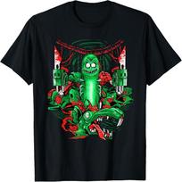 Mademark x Rick and Morty - Pickle Rick And Rats Action T-Shirt T-Shirt S juoda