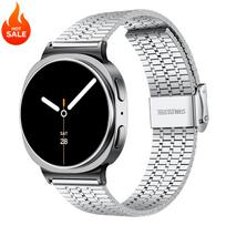 Metalinė apyrankė Samsung Galaxy Watch 8 40mm 44mm 8Classic 46mm Ultra (2025 m) 47 mm nerūdijančio plieno apyrankė „Galaxy Watch“ laikrodžiui Galaxy Watch 8 44mm