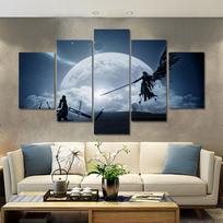 5 plakatų drobės sienos meno paveikslas FINAL FANTASY paveikslų spaudinys namų dekoracija tapybos darbas svetainės freska rėmas 20x35 20x45 20x55cm