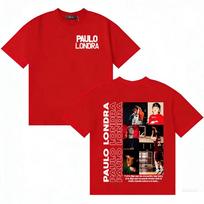 Rapper Paulo Londra Homerun Fans Music Merch Tee Shirts Unisexs Fashion Oversized Y2K T Shirts Teenagers Vintage Crewneck Tshirts S