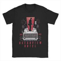 Hipster Dont Write Alan Wake 2 TShirt for Unisex Crewneck Pure Cotton T Shirts Short Sleeve Tees Plus Size Clothes S