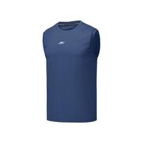 Skechers Basic Sports Series Comfortable Soft Casual Versatile Vest Men tops Deep-Sea-Blue P225M158-0079 M