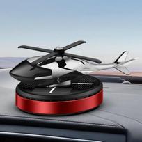 Solar Energy Rotating Aircraft Desk Gadgets Fidget Roller Spinner Spinning Top Tip Gyro Stress Relief Toy anxiety For Children raudona