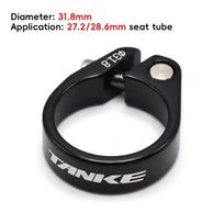 28.6/31.8/34.9mm Bicycle Seatposts Clamps Mountain Bike Seat Posts Clamp Clips Quick Release Aluminum Alloy Seat Tube Clamp