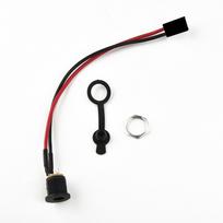 E-Bike Scooter Charging Port Electric Dc 5.5*2.1mm Round Charger Hole Sockets Dc Charging Head For Electric Scooter juoda