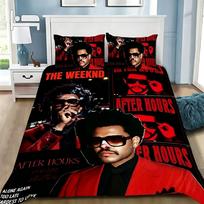 The W-Weeknd XO Duvet Cover Pillowcase Bedding Set Adult Boy Bedroom Decoration Children Gift Single Double Large Size 135x200cm