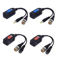 SinLoon Passive Video Balun 1080 MP Network Transceiver for Full HD Security Surveillance Cameras Mini 2-Pack HD-TVI/CVI/AHD P-5 BNC-RJ45 Long-Range juoda