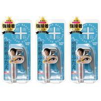 Shonan Beauty Eyelid Glue 3-Pack: Double Eyelid Glue, Discreet, Latex-Free, Strong Adhesion, 4g (x 3), Unique Pusher, Waterproof, Quick-Drying,