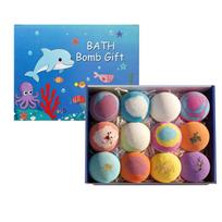 Doll-shaped bath salt ball set Doll-shaped bath set with bath salts for soothing the body and mind 600g