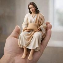 New Yesh Resin Seated Figure Piece Model A 8.5