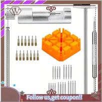 A95D-Watch Band Link Slit Strap Bracelet Chain Pin Remover Adjuster Tool Kit Set 39 Pcs For Professional Watch Repair sidabras