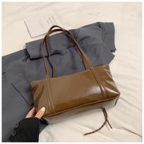 Korean Style Pu Dumpling Bag with Pendant Vintage Shoulder Bag Autumn Boston Pillow Bag  Outdoor ruda