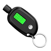 LCD Display Tire Pressure Meter Keychain Style Car Tire Pressure Meter  Car Use juoda