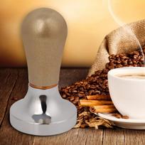 Aluminum Material Handheld Coffee Tamper Flat Base Barista Coffee Tamper  Espresso Making