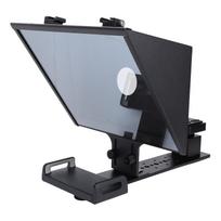 FEELWORLD TP13A 14 Inch Wide Angle Teleprompter Adjustable APP Remote Control Prompter for DSLR