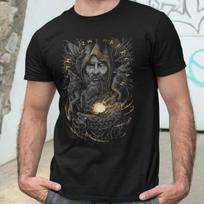 Norse Mythology Pagan Viking God Odin Asgard Valhalla T-Shirt New 100% Cotton O-Neck Short Sleeve Casual Mens T-shirt Size S-3XL S juoda
