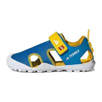 adidas Terrex Captain Toey Sandals LEGO Bright Blue Cloud White Eqt Yellow (GS) Kids Sneakers IE4977 34