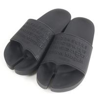 Great Maison Margiela 22 Sandals Tabi slide black rubber mens 41 Used