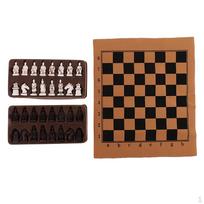 Chess Games with Figures Made From Resin Soldiers Playing Pawns And ... S
